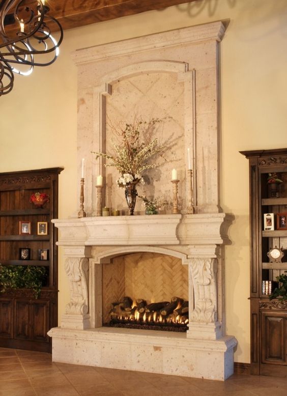 Travertine Fireplace: Natural Beauty and Uniqueness